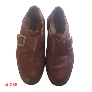 Born Mens Sz8 Preppy Business Dark Academia Loafers Leather Oxfords b1